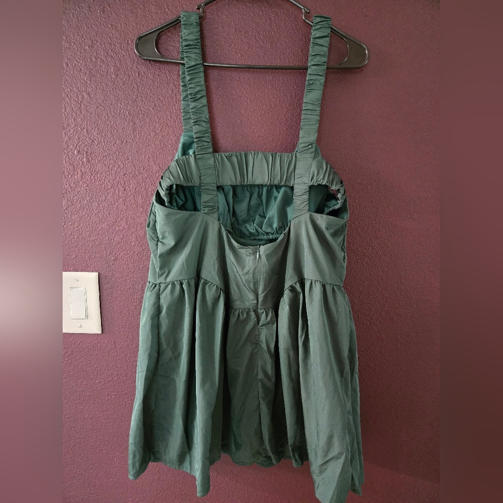 TCEC Dark Green Mini Dress - Picture 3 of 8